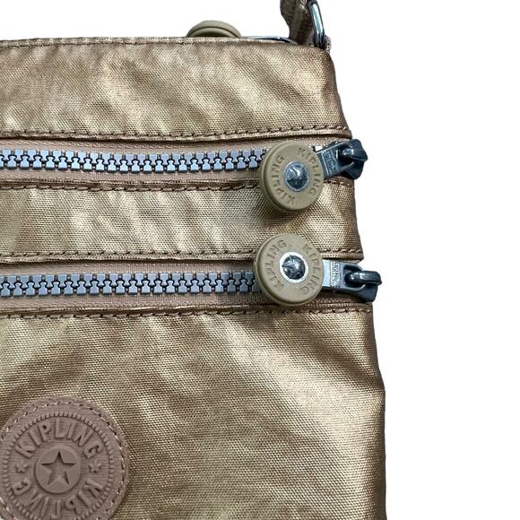 KIPLING Keiko Small Crossbody Bag Gold - Picture 5 of 7